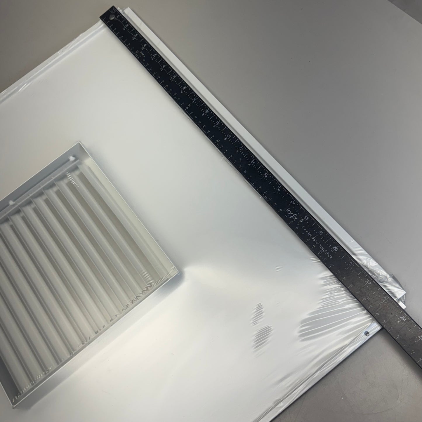 ANEMOSTAT 3 Pcs Diffuser Ceiling Vent Sz 24” x 24” White A65317