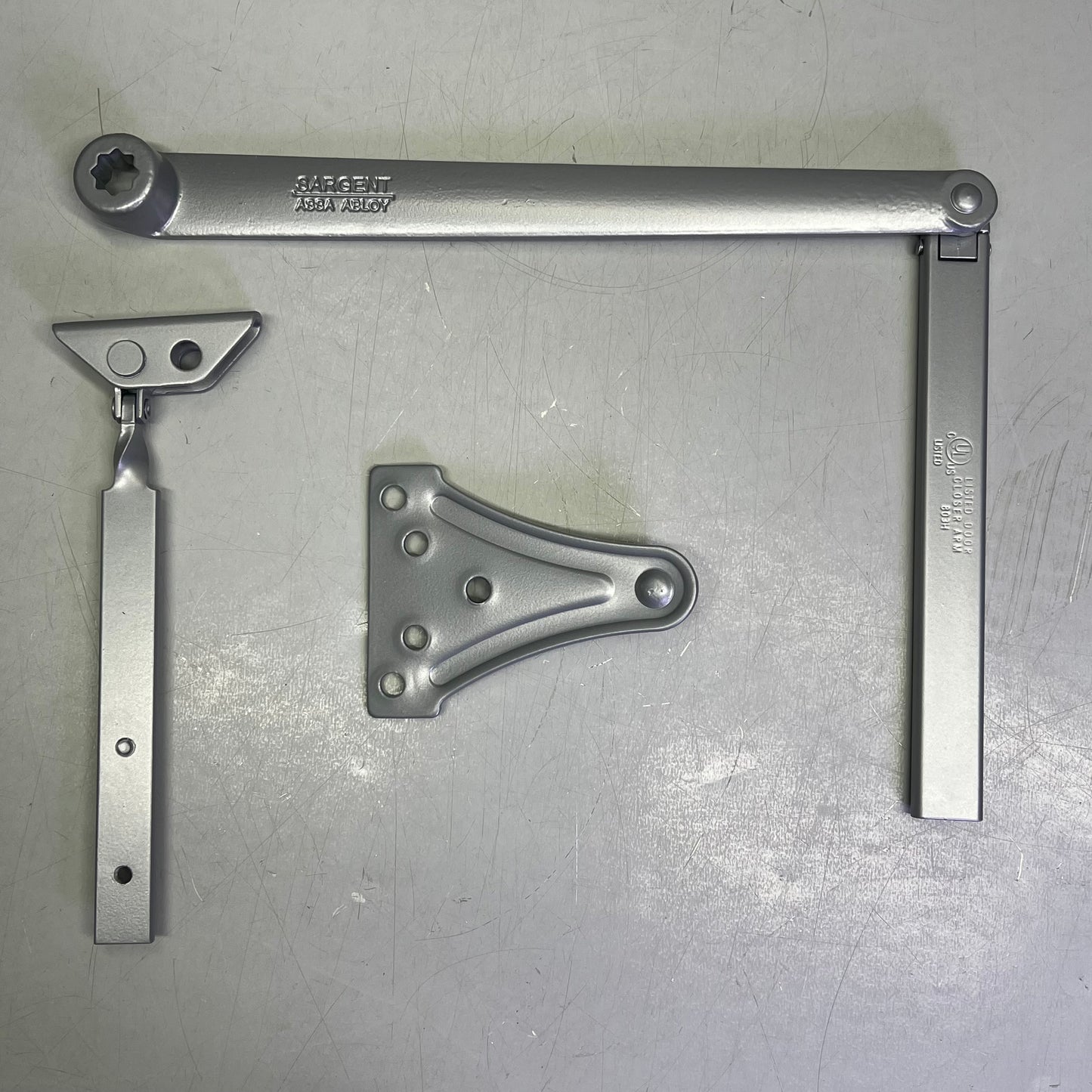 ASSA ABLOY Sargent Universal Arm Pack Powerglide 351 Series Gray TB351UOEN