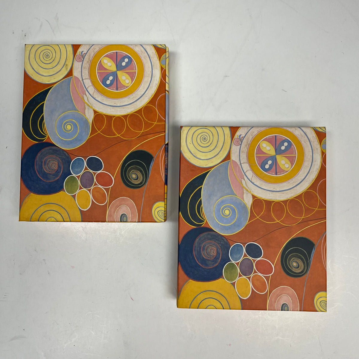 POMEGRANATE (2 PACK, 16 EACH) Hilma Af Klint Notecards W/ Envelope 4x5" KB012