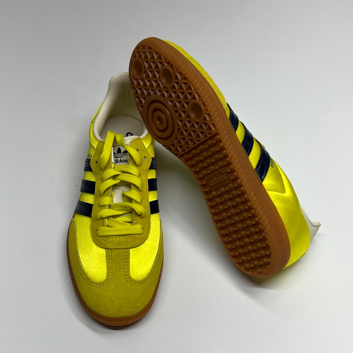 ADIDAS Samba Og W Sneakers Women's Sz 7.5 Yellow, Night Indigo & Cream JI2594