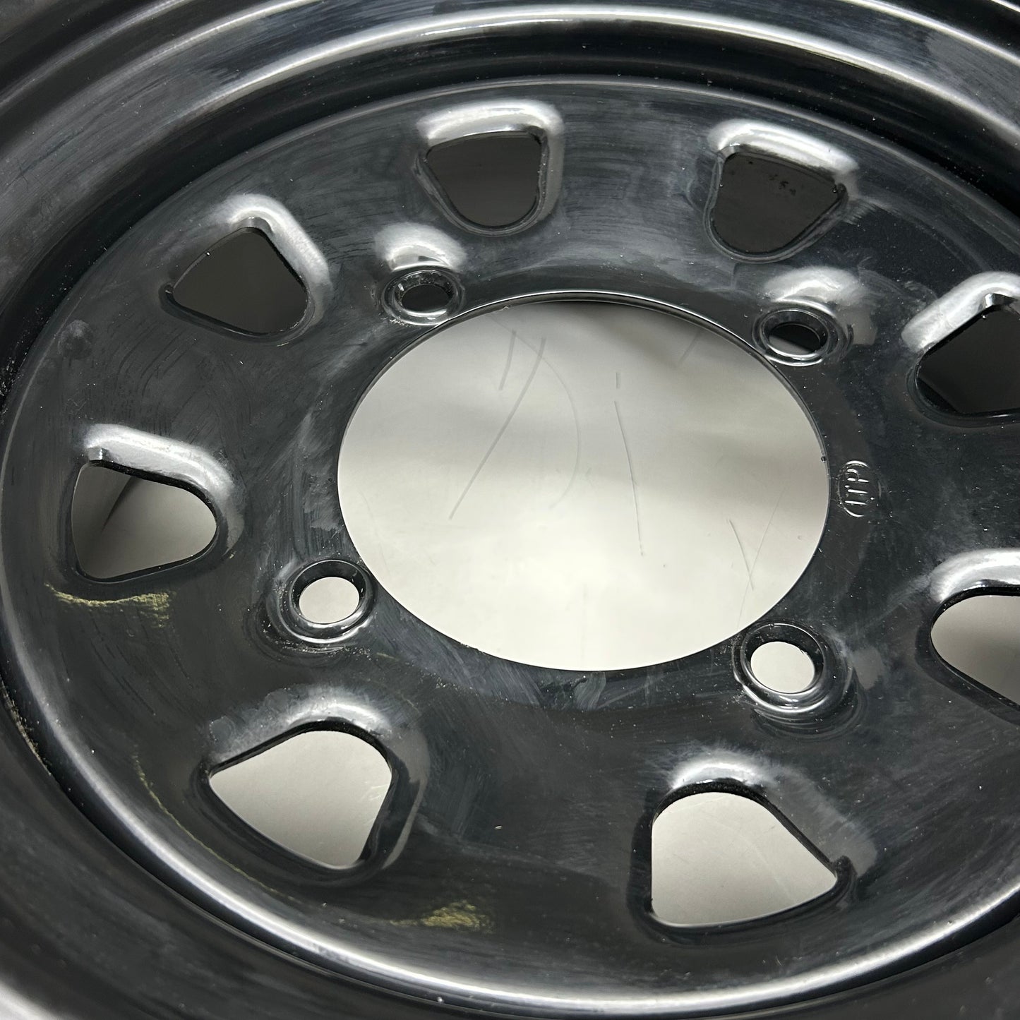 ITP Delta Steel Wheel For Arctic Car, Kaw KAF1000 & POL General 1000 14"x7" Black 1422755014B