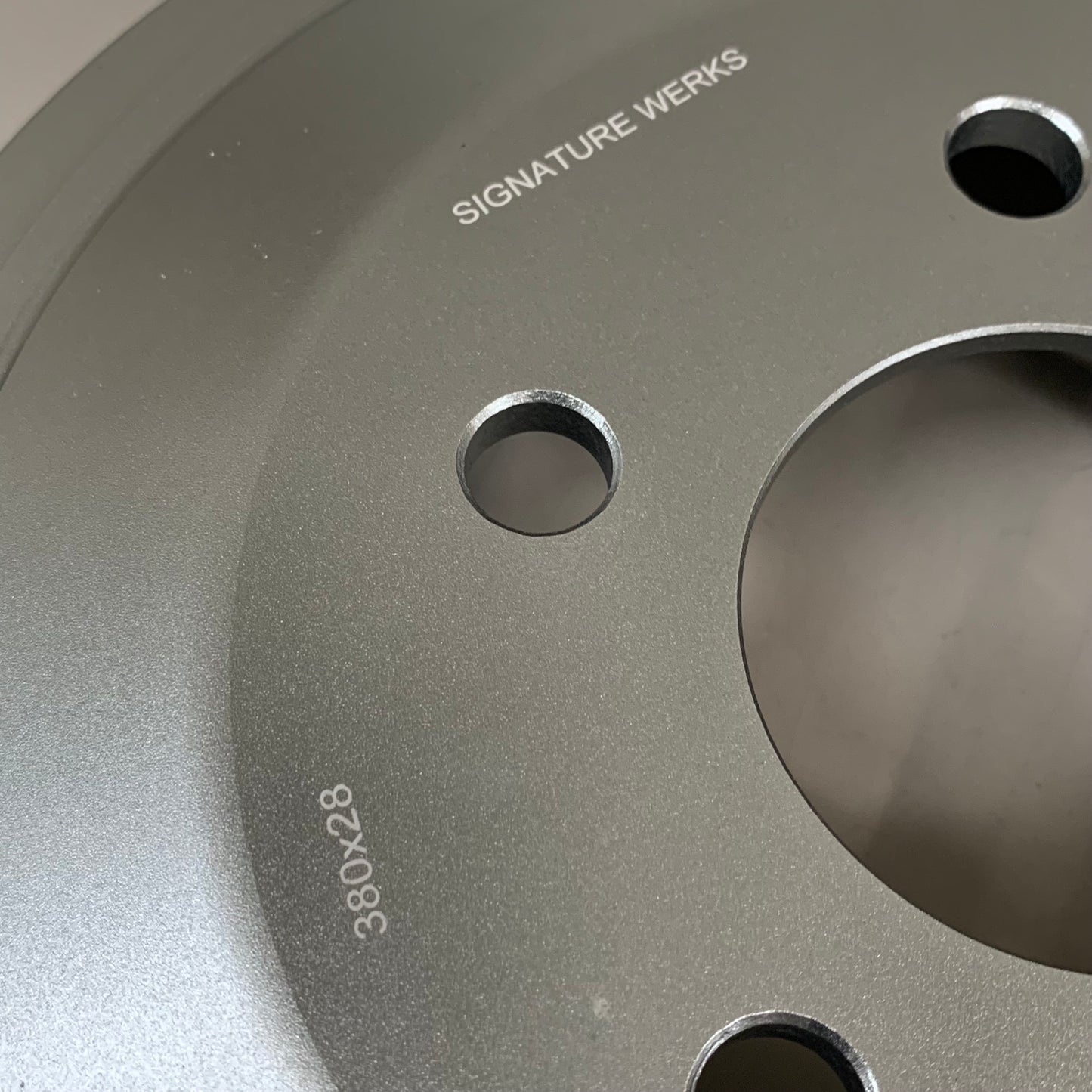 PARAGON  (Set Of 2) Performance Rotor Rings Chrome PRR.8016.380.2750.25800.18.|01.R/L