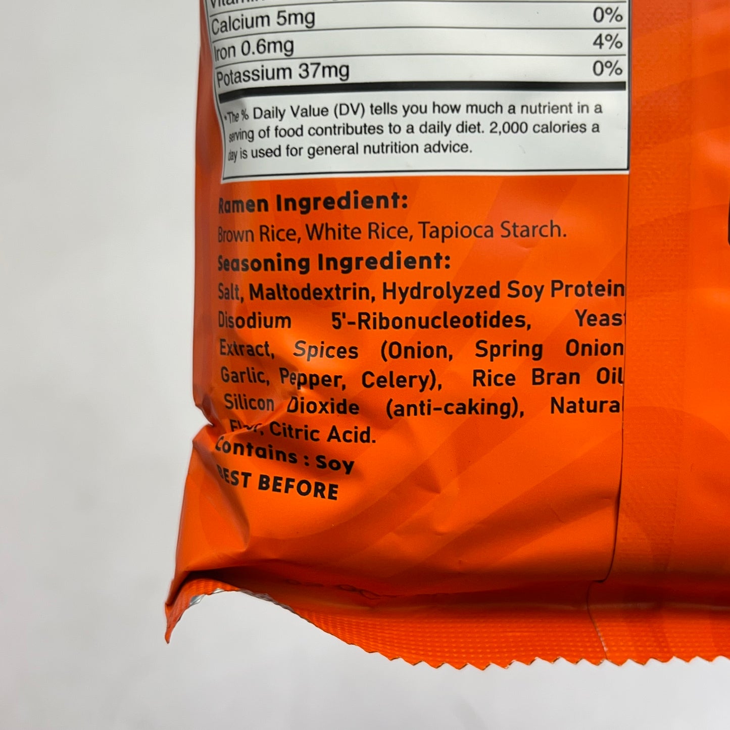 BAMBI (6 PACK) Individual Gluten Free Ramen Chicken Flavor 2.93 Oz BB 10/26