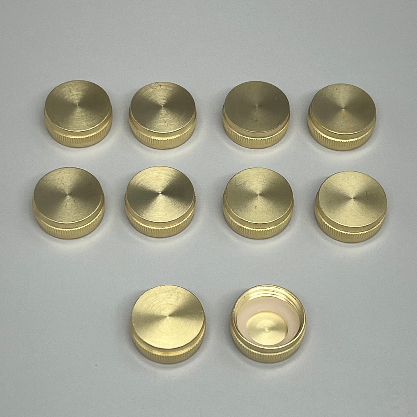 PASCO (10 PACK) Hose Cap w/ Washer Female Hose Threaded Brass Domestic 3/4" 2152