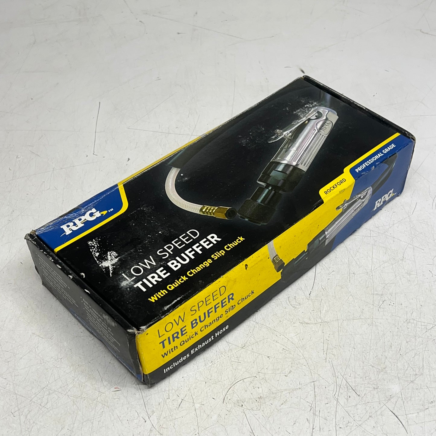 RPG Low Speed Tire Buffer Quick Change Slip Grip 2,800 RPM 158-10873