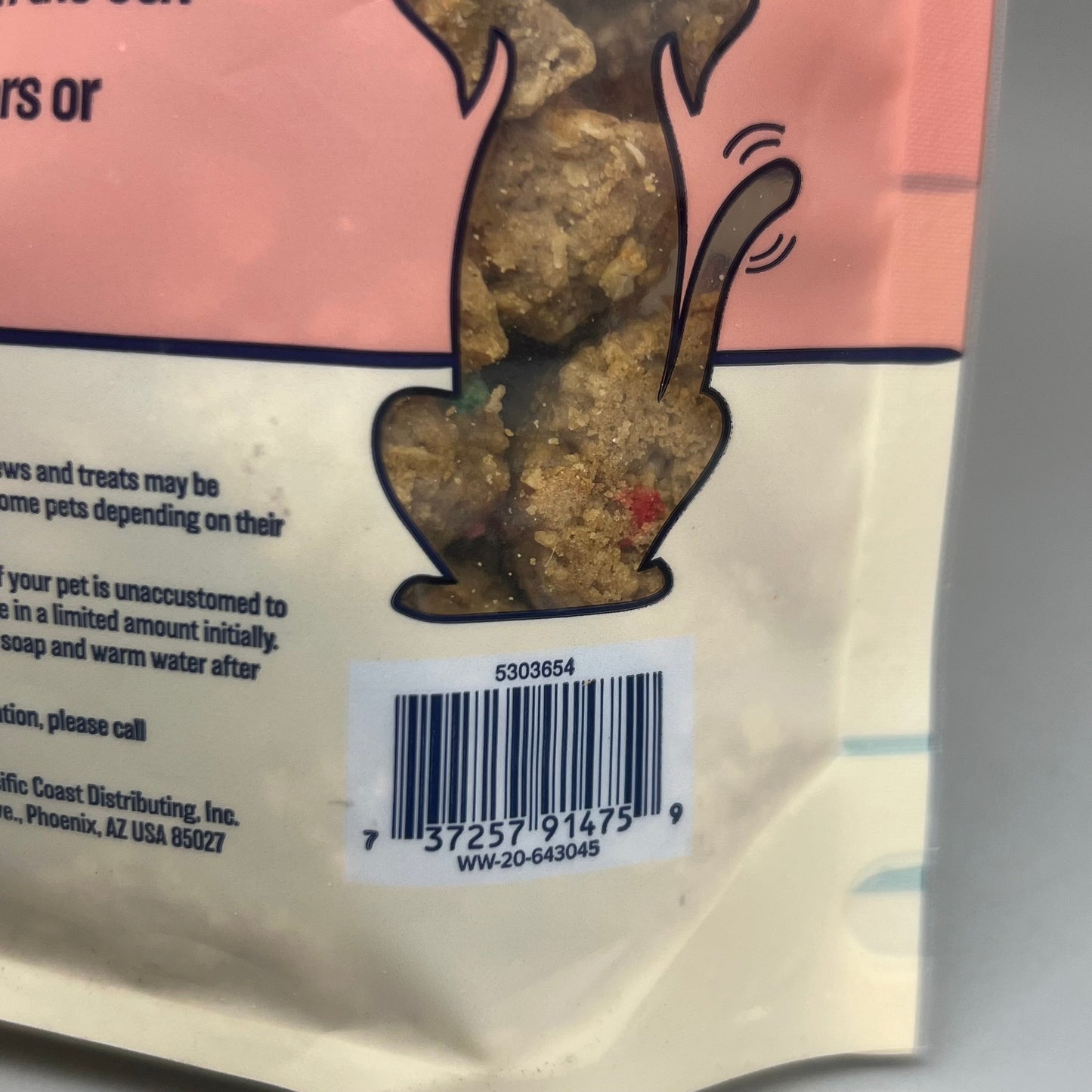 ZA@ WIGGLES & WAGS Sprinkle Surprise (12 PACK) Dog Food Treats 12oz (Exp 3/25) E