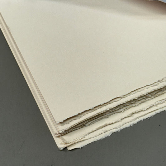 FABRIANO (25 Sheets) Rosaspina Avorio Cotton Paper 27.5x19.6 00511038