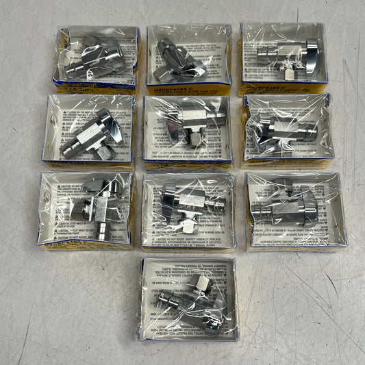 ZA@ BRASSCRAFT (10 PACK) Straight Supply Stop Valve 1/2 x 3/8"  1/4 Turn Handle G2CR14X C