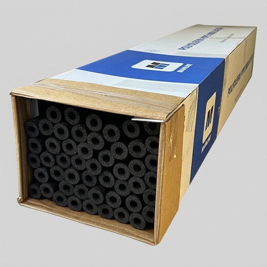 ZA@ MAINLINE Solid Pipe Insulation Sz 5/8" ID X 1/2" Wall US HD - Black ML5812US