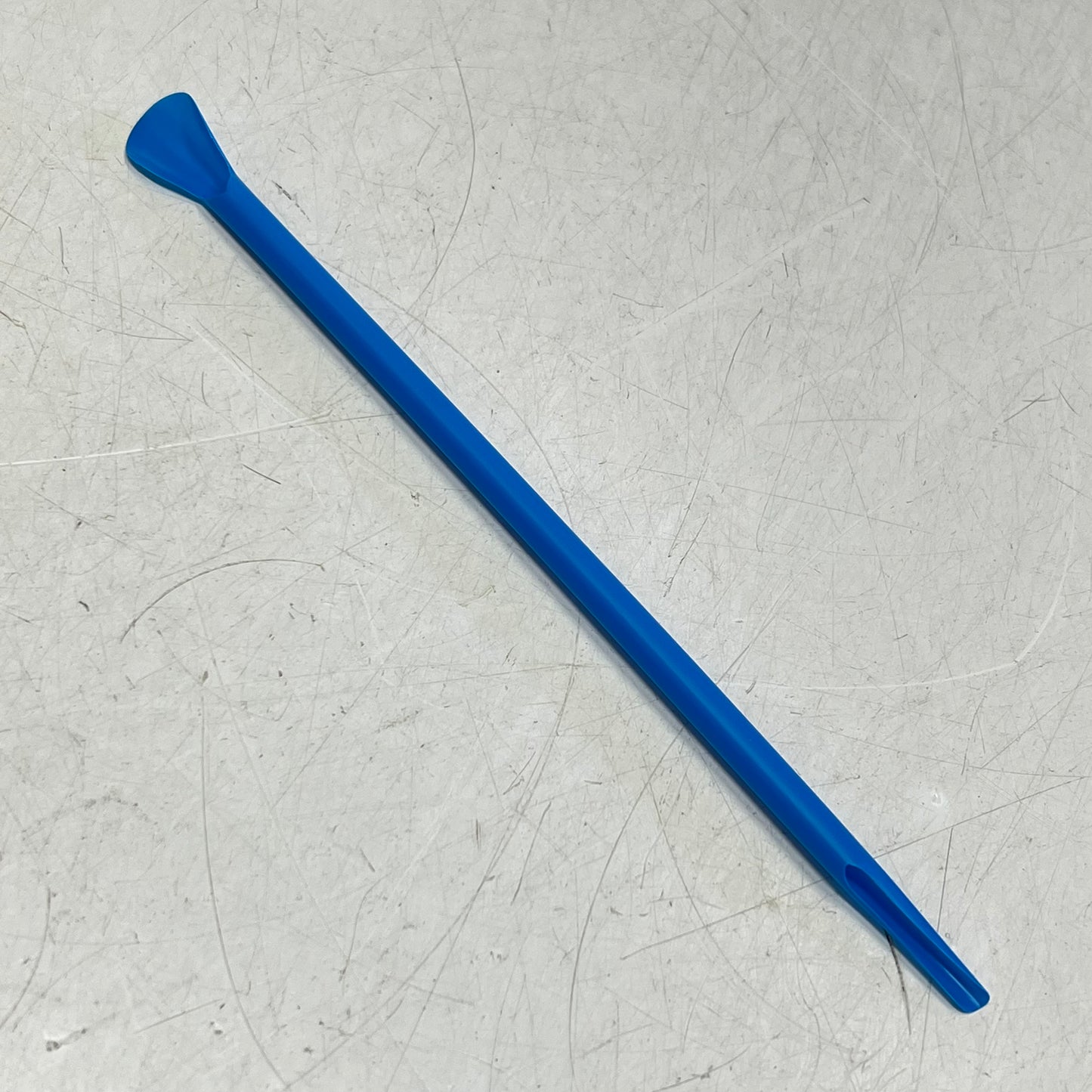 LEV GO (300 PACK) Smart Spatula Disposable Polypropylene Lab Spatula Blue 17211