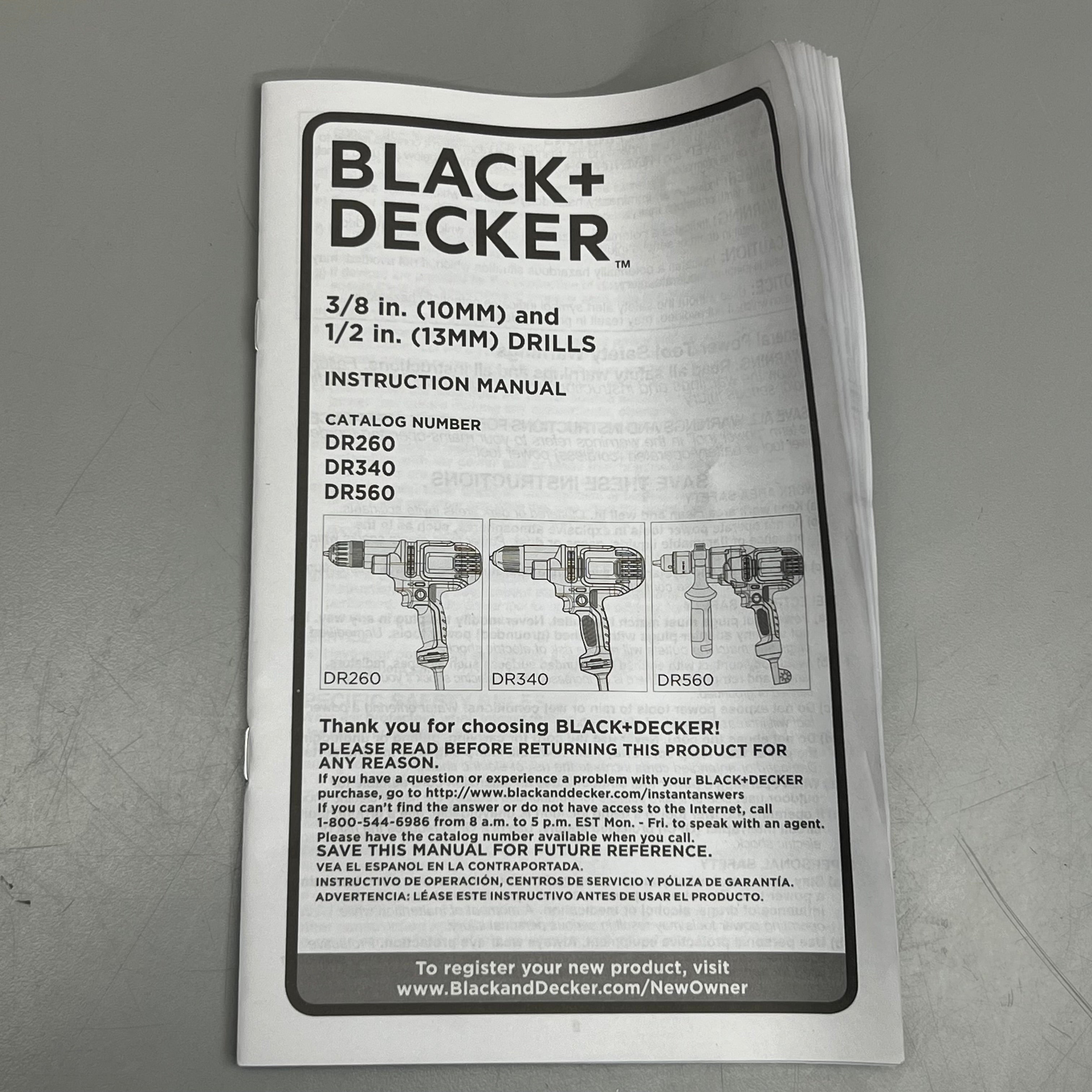 Black and deals decker dr340