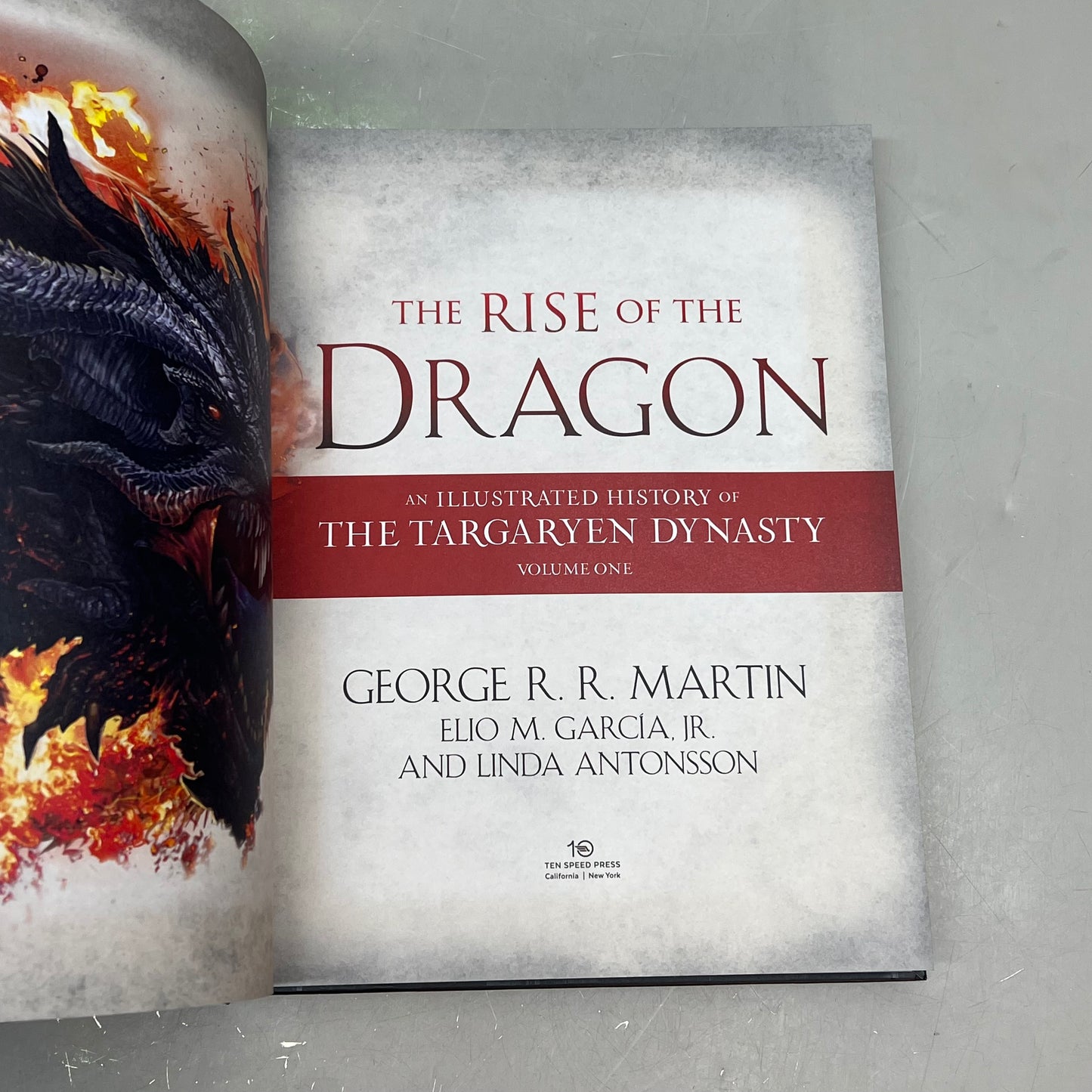 THE RISE OF THE DRAGON Volume One Targaryen Hardback Book By George R. R. Martin