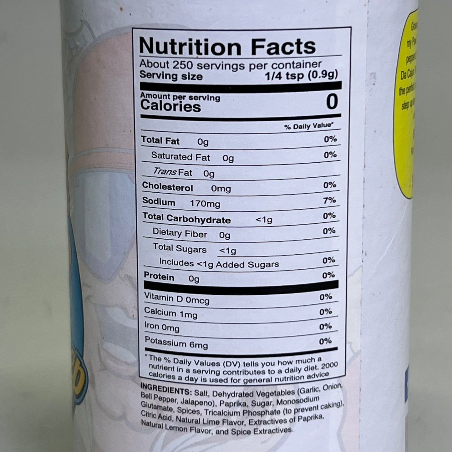 CAJUN TWO STEP (2 PACK) Fire Seasoning 8 oz, White & Yellow BB 11/26