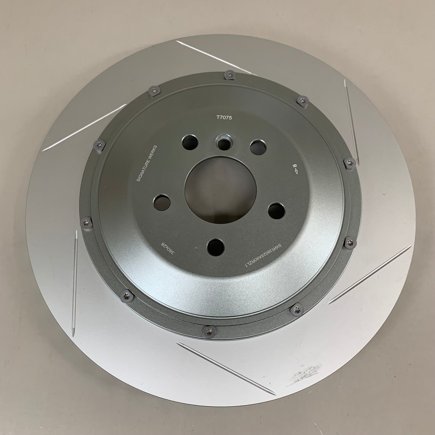 PARAGON  (Set Of 2) Performance Rotor Rings Chrome PRR.8016.380.2750.25800.18.|01.R/L