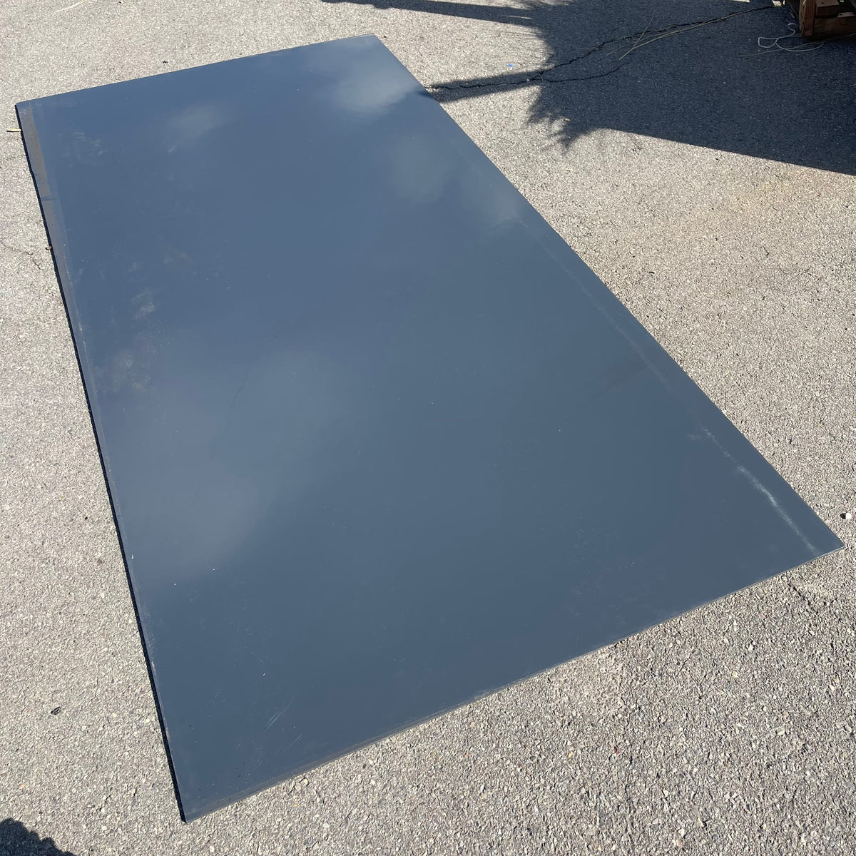 UNBRANDED Polyethylene Sheets 10'x5'x0.5" Dark Grey