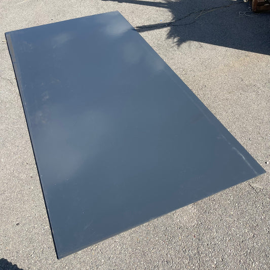 UNBRANDED Polyethylene Sheets 10'x5'x0.5" Dark Grey