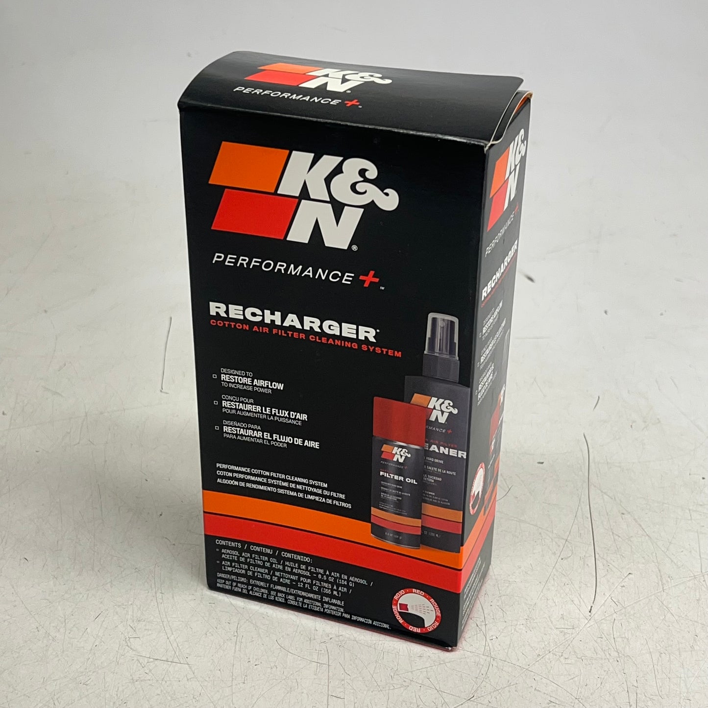K&N Engineering Aerosol Oiled Cotton Air Filter Service Kit 99-5000