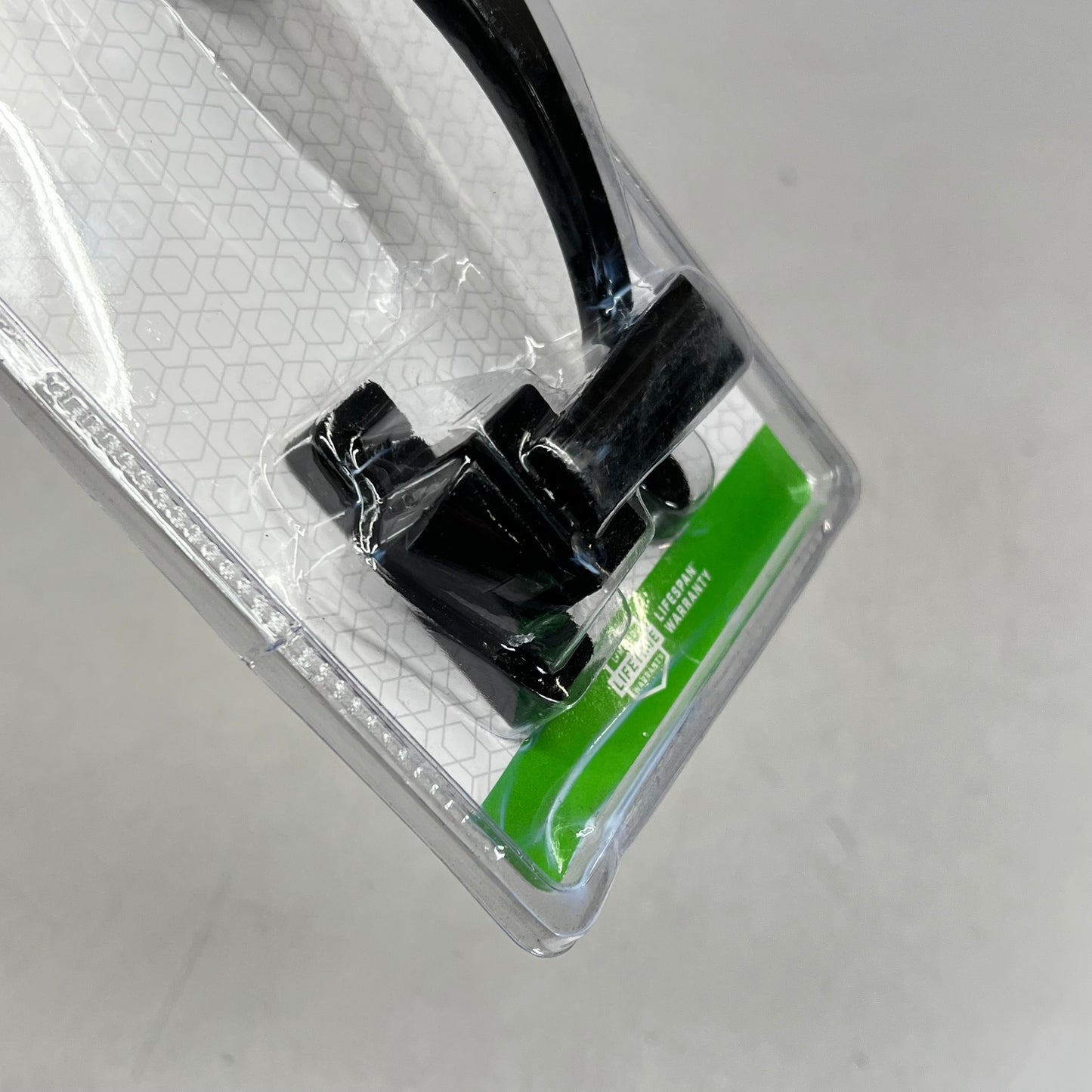 NATIONAL HARDWARE Lift Lever Latch Fits Doors 3/4" to 1-1/4" Black N100-034
