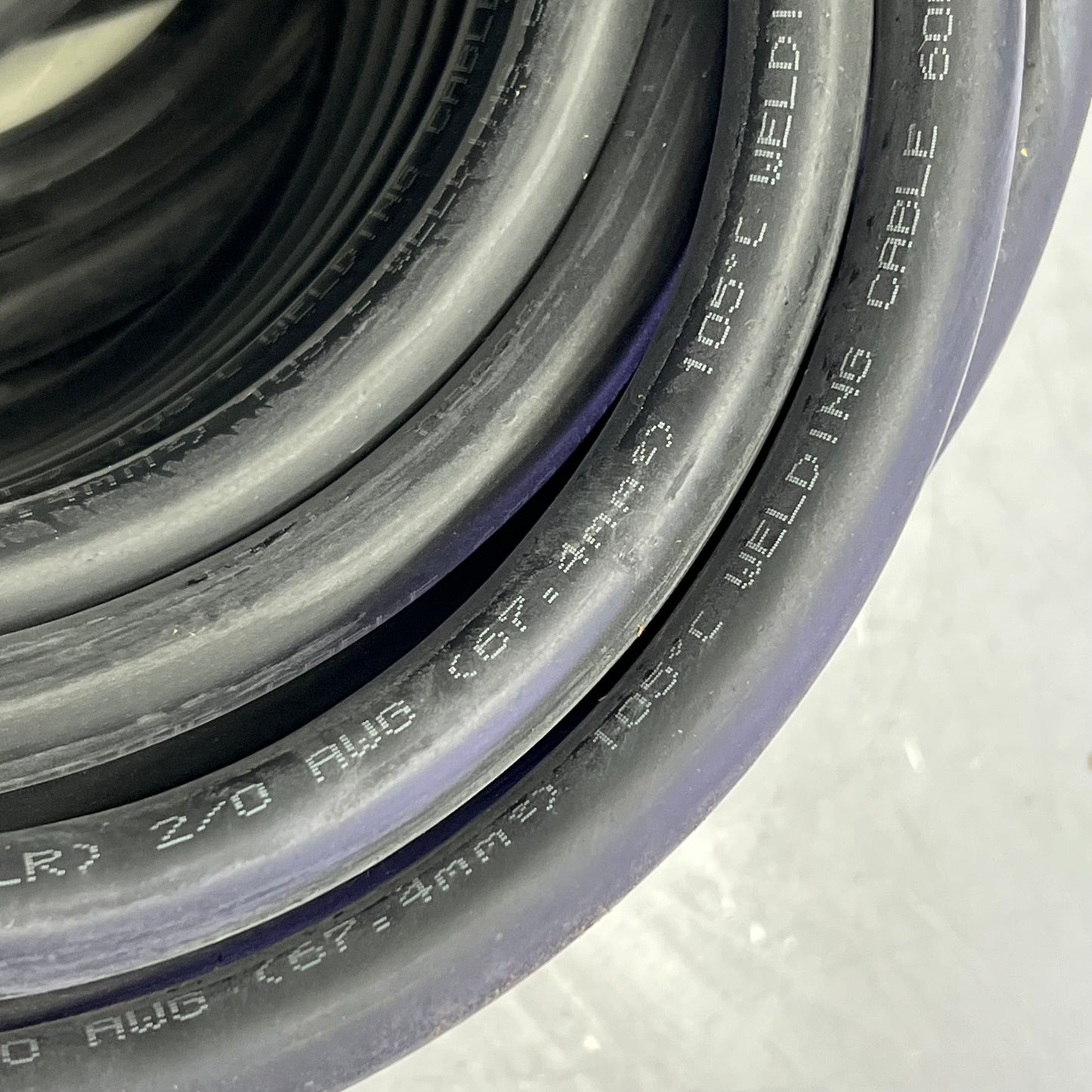 CAROL Durable 2/0 Welding Cable 1 Conductor 1 x 100' 600V Black 00.00JO.17546