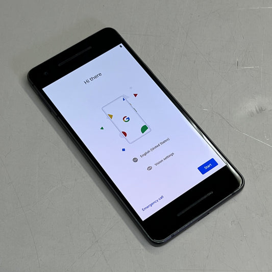 GOOGLE 2017 Pixel 2 64GB 1080 X 1920 5″ Display Black 034107 (Pre-Owned)
