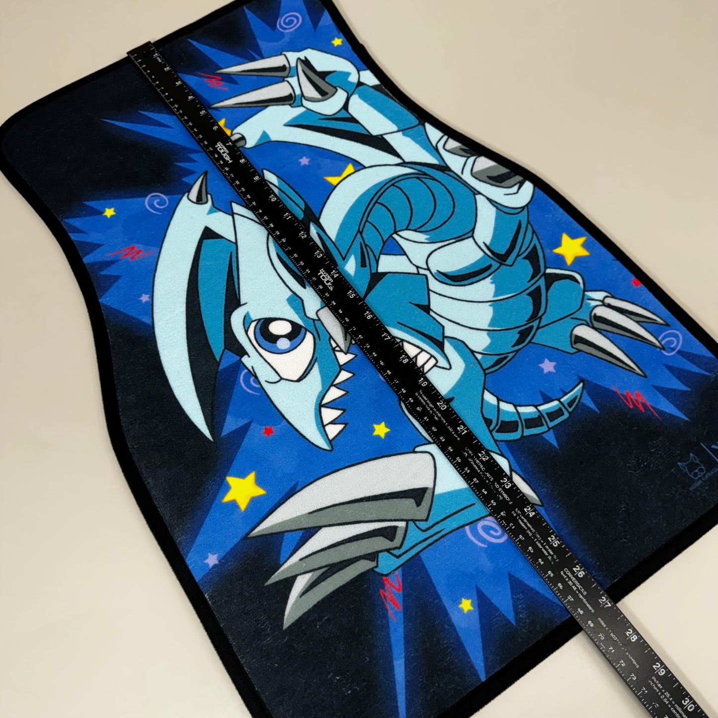 HOSHI GARAGE (SET OF 2)YU-GI-OH! Matching Blue-EyesToon Dragon Universal Car Mat