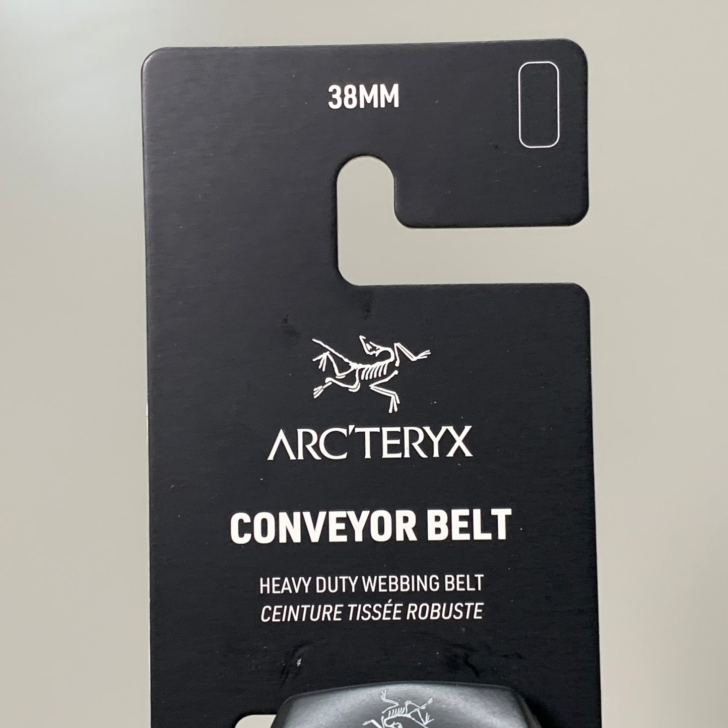 ARC’TERYX Wide Heavy Duty Webbing Conveyor Belt 38mm SZ L Bordeaux X000005521