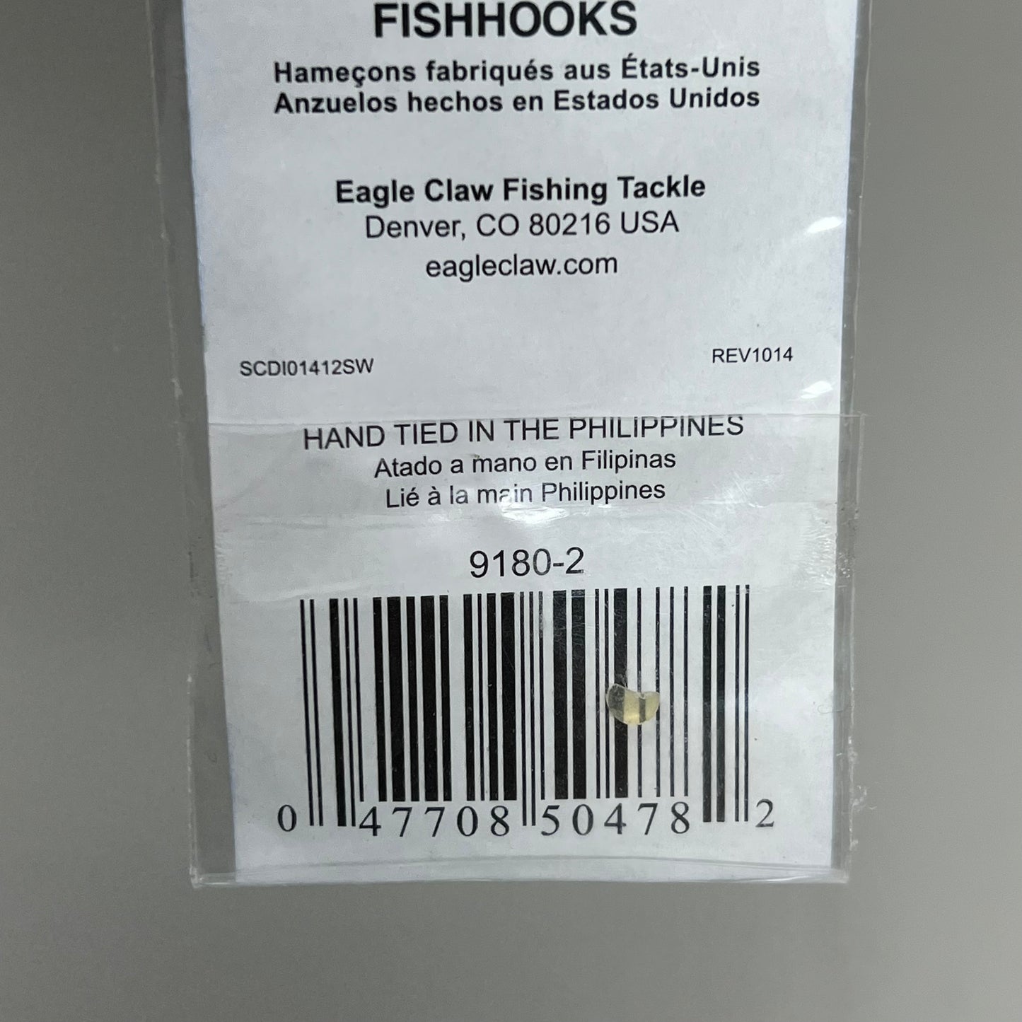 EAGLE CLAW (6 PACK) O'Shaugnessy Saltwater Snells Chrome/Pink #2 5pc 9180-2