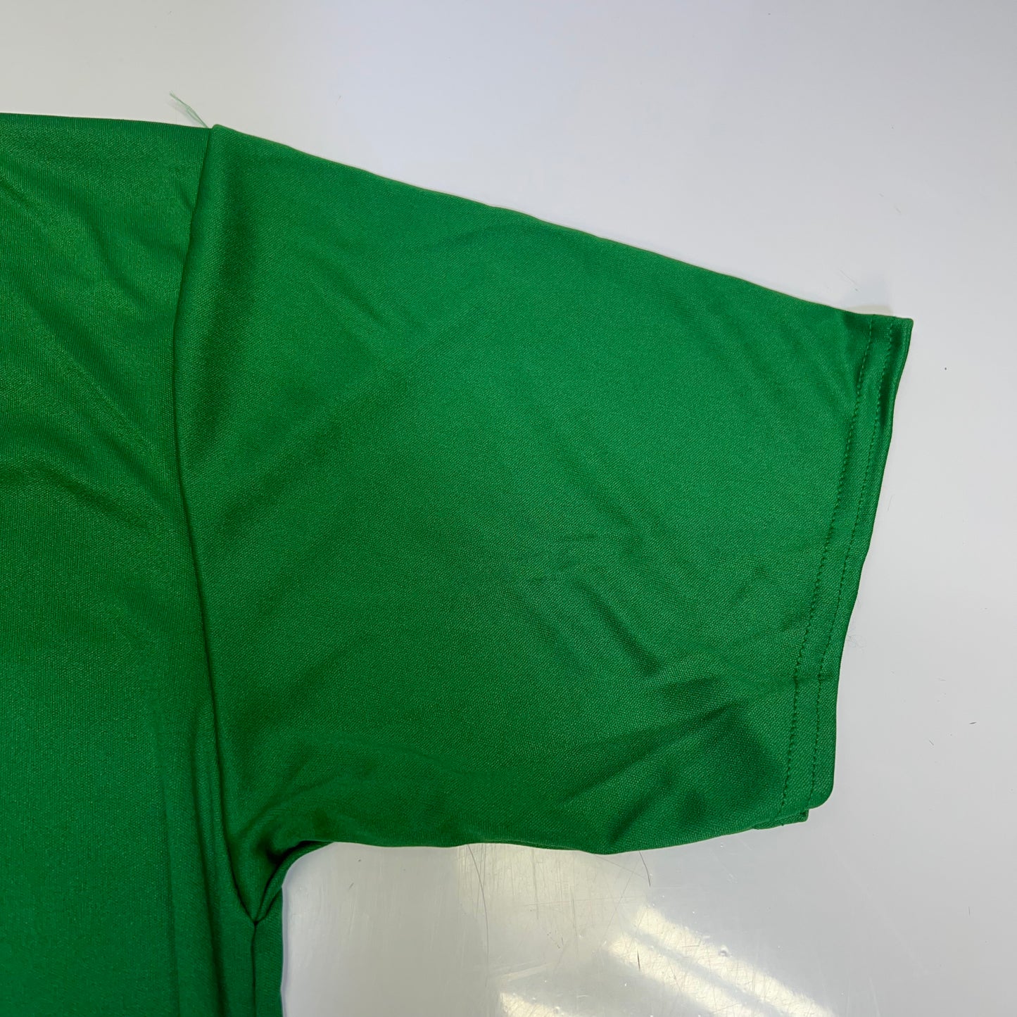 C2 SPORT (5 PACK) Moisture Wick Short Sleeve Work Shirts Youth Sz L Green