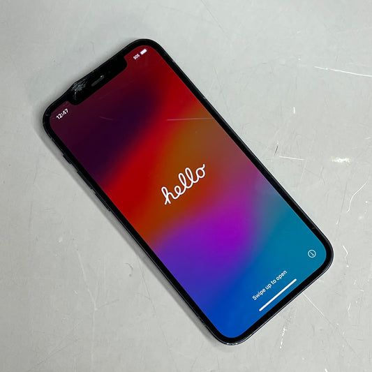 APPLE 2020 iPhone 12 64GB IOS 17 6.1" Display Black A2172 (Pre-Owned )