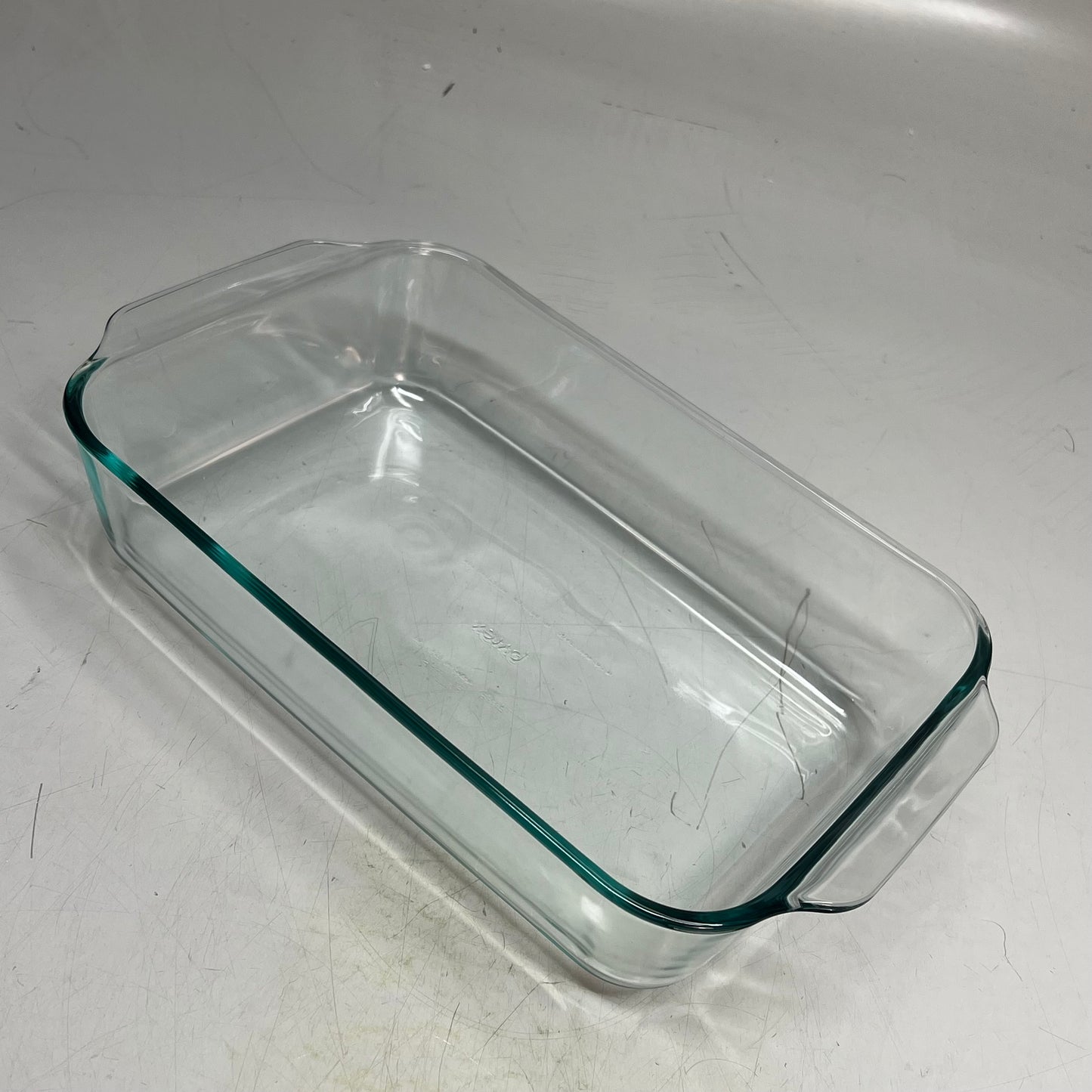 ZA@ PYREX (6 PIECE SET) Glass Baking Dish Set W/ Lids 5 Qt, 2.6 Qt & 3.1 Qt Clear/|Sage 1135014