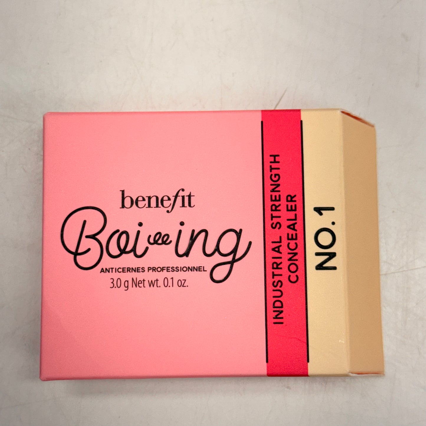 ZA@ BENEFIT (3 Pieces) Set 2 Boi-ing Industrial Strength Concealer No.1 & Brush BH46 E