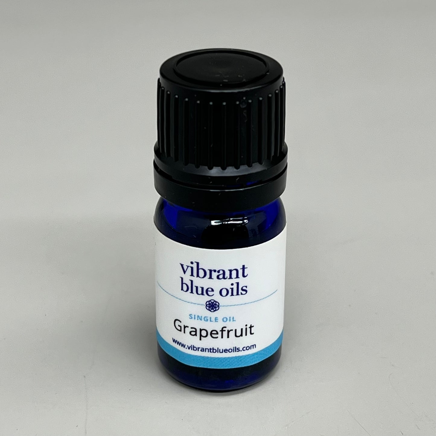 VIBRANT BLUE OILS Therapeutic 100% Grapefruit Organic Essential Oils 5mL