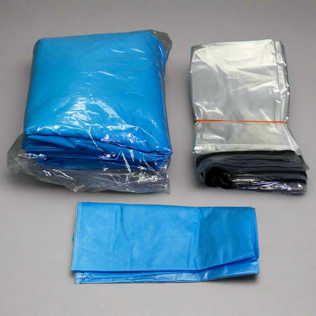 ZA@ Pallet of MIXED Chamomile, Clean up Kit Blue, Industrial Filter Media Roll Grade, Shipping Boxes, Etc… (AS-IS)