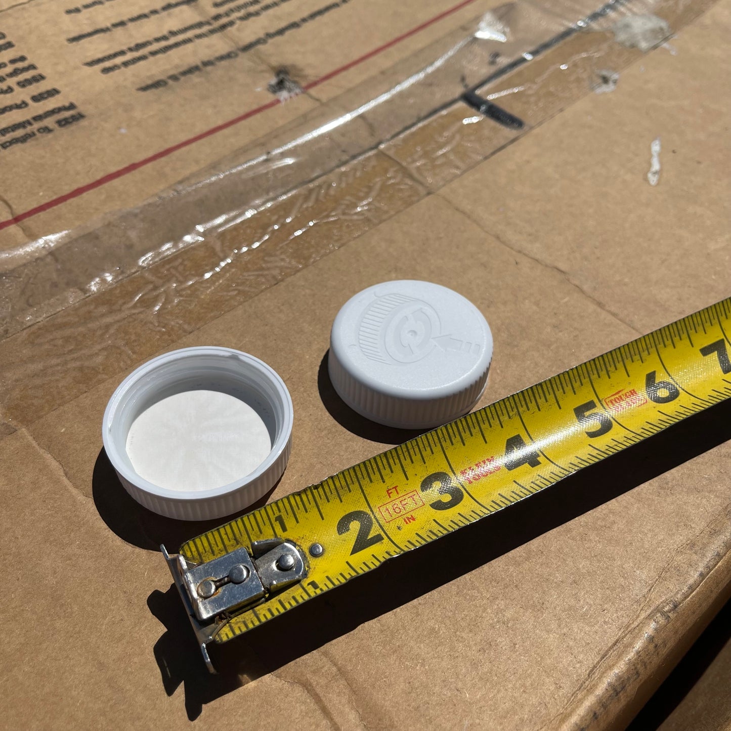 ZA@ Pallet of PHOENIX Safety Lids for Medicine Bottles White 045CRCSTPTA (New)
