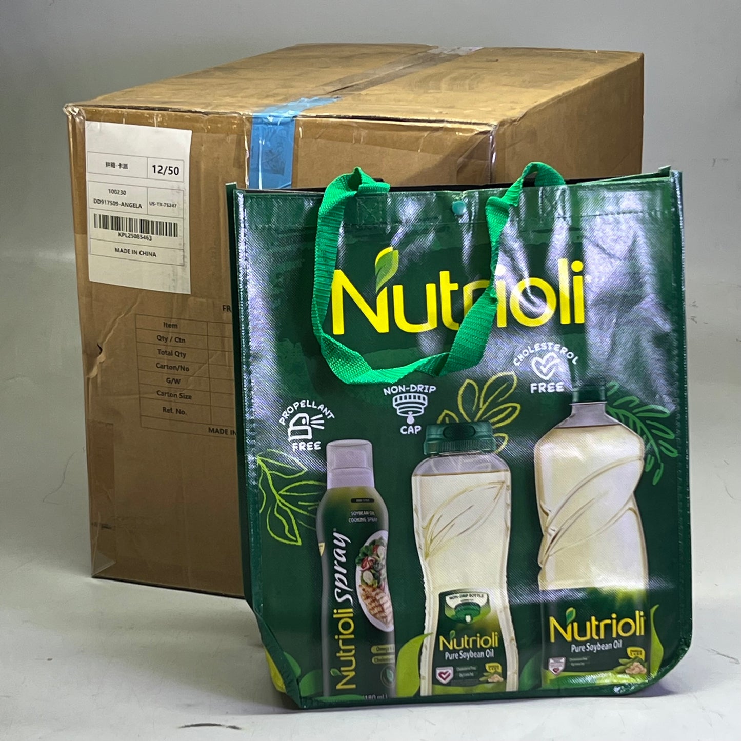 FREEDOM GIFTS (200 PACK) Reusable Non Woven Bags Sz 14"L x 4.5"W x 17"H