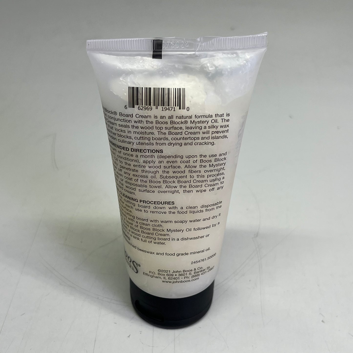 JOHN BOOS Care & Maintenance Pack Mystery Oil, Cream & Applicator MYSCRMAPP