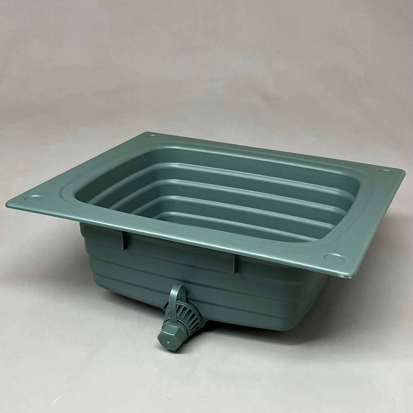 KAPLAN Nature To Play Mud Kitchen Sink Part 51"Wx22.5"Hx22"D Forest Green 32986