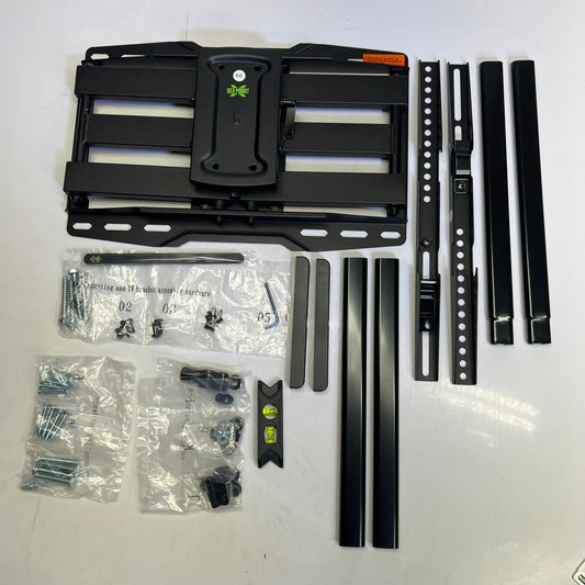 USX-MOUNT Full-motion Tv Wall Mount Fits 16" Wood Stud 37-86 inch Black XML019