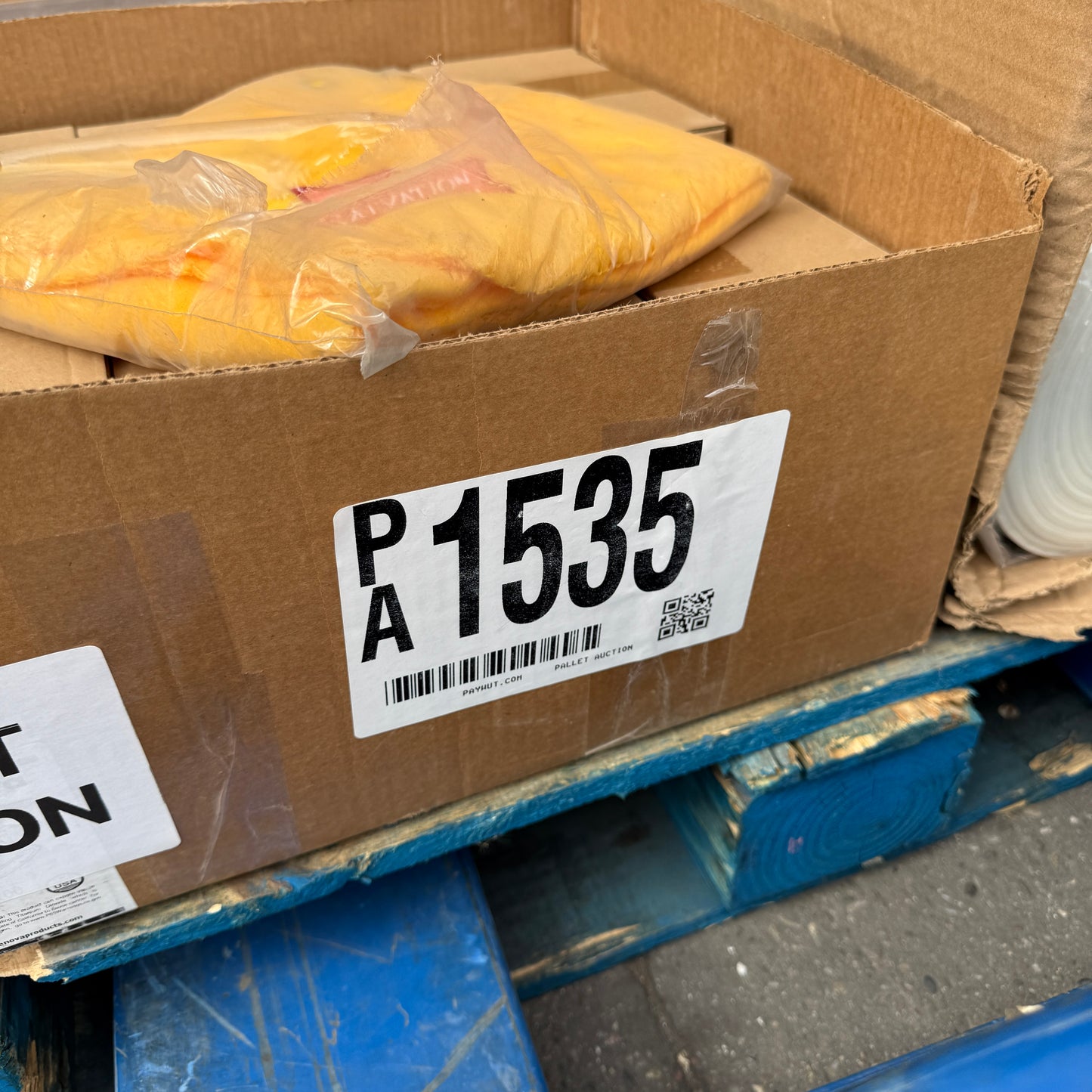 ZA@ Pallet of Plastic Bags, Chafing Dish Fuel, Expired Covid Tests, Table Top, Salvation Army Blanket & MORE! (AS-IS)