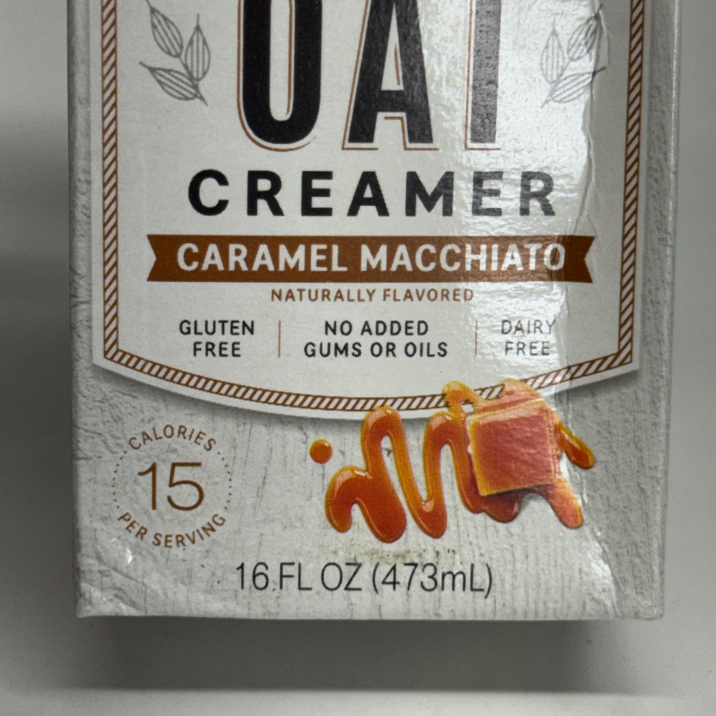 ELMHURST (6 PACK) Elmhurst Caramel Macchiato Oat Creamer 16 fl oz. BB 09/26