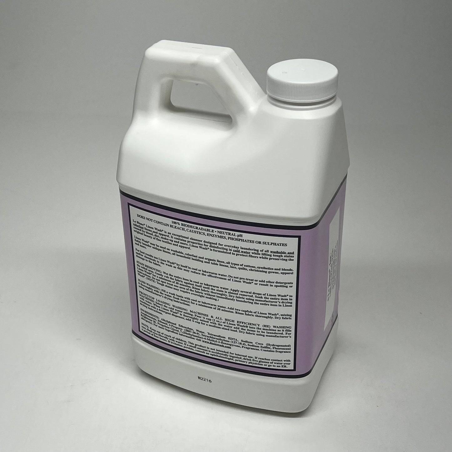 LE BLANC Linen Wash Original Floral & Fresh Fine Specialty Cleanser  64 Fl Oz