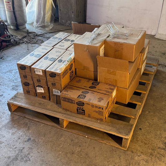 ZA@ Pallet of MIXED BOOST Plus Nutritional Drink, Aquarium Salt, Biological Booster Kick-Starts, Etc... (AS-IS)