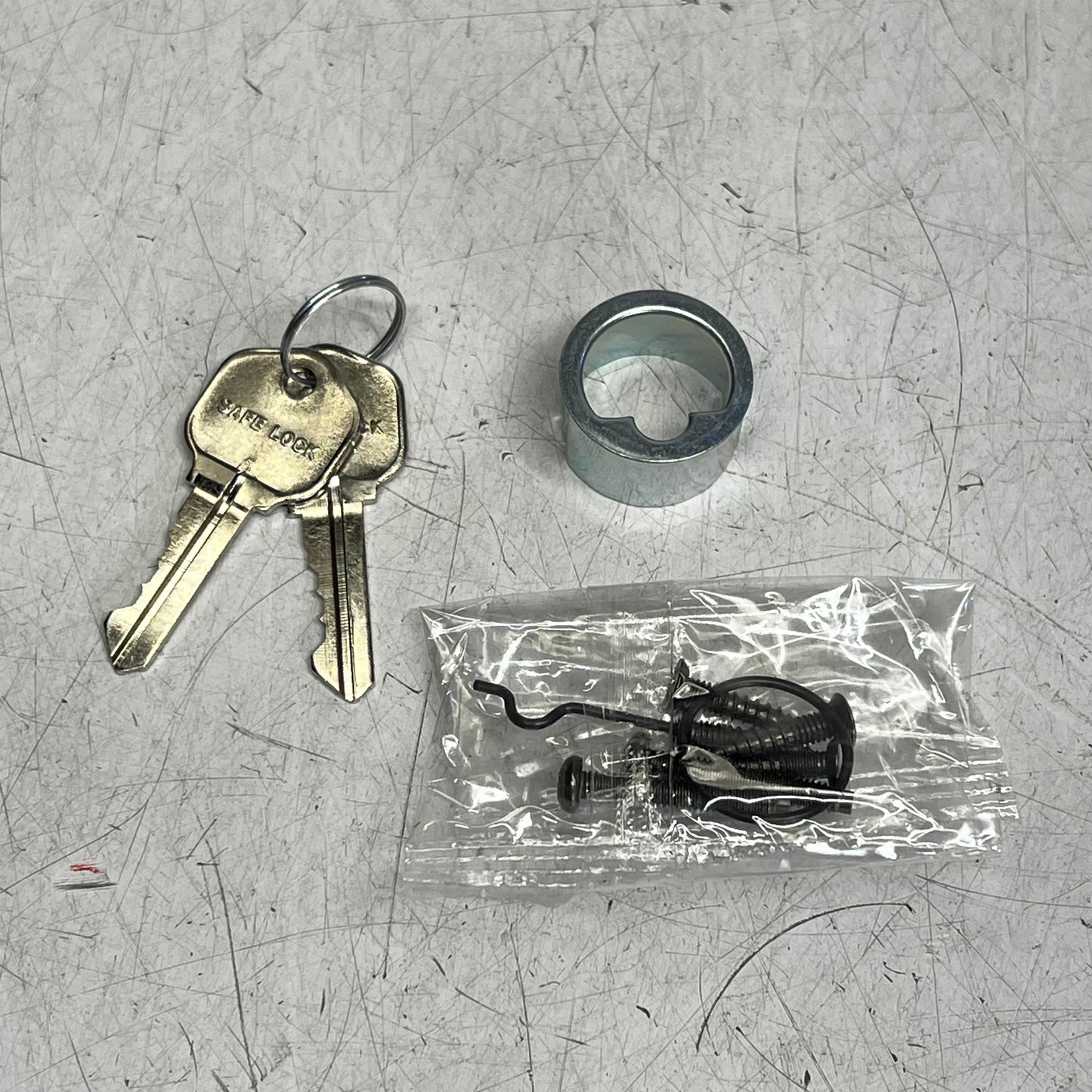 KWIKSET Daylon Entry Levers Safe Lock Adjust Backset Matte Black 9SL60000-024