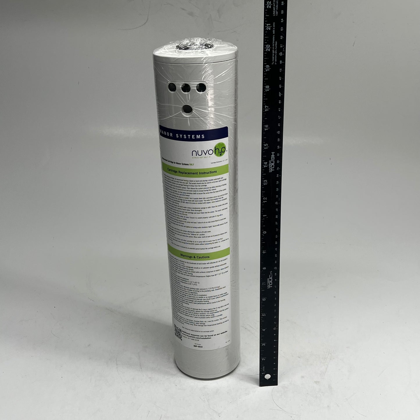 NUVO H2O Manor Duo Replacement Cartridge Approx. 50,000 Gal or 6 Mo 711153