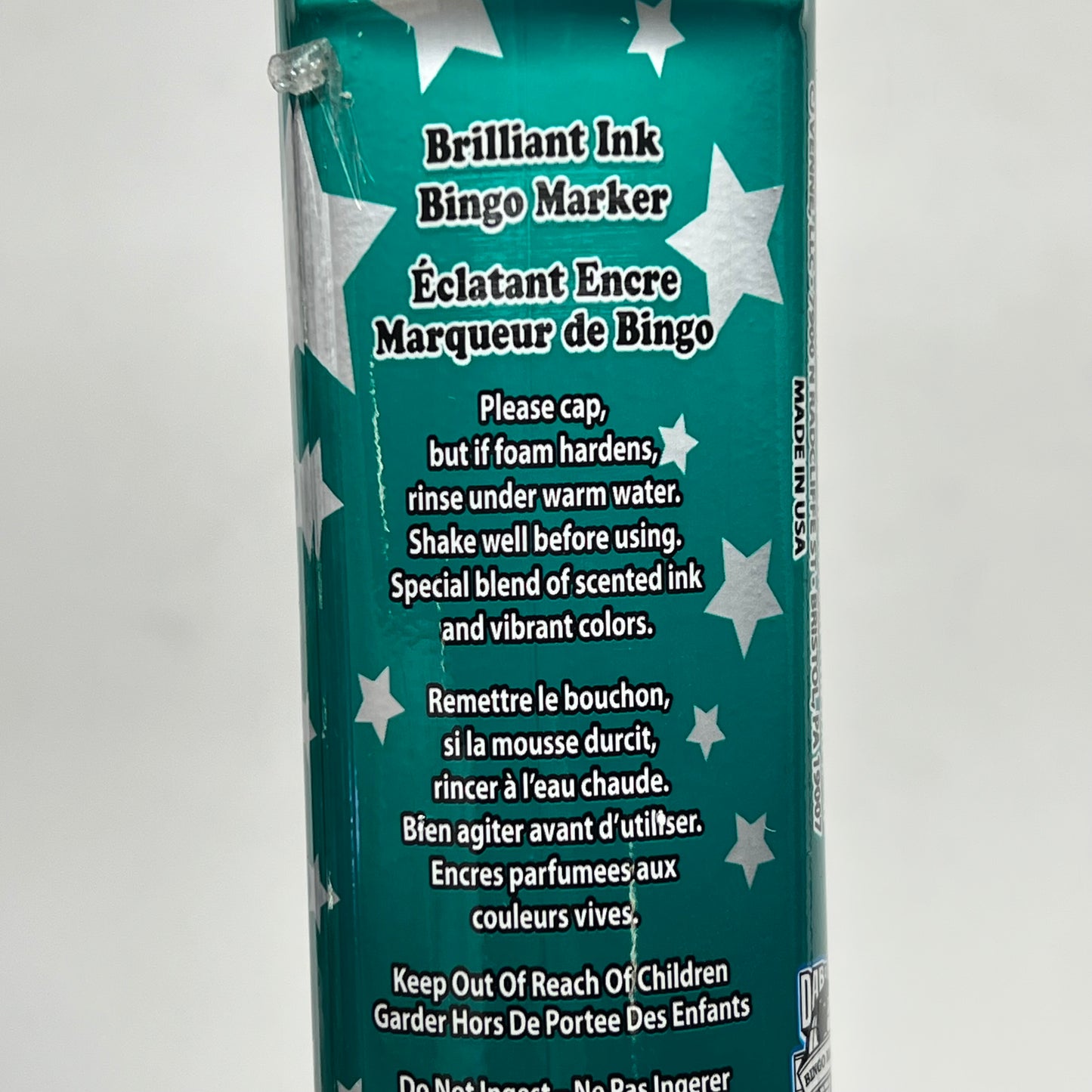 DAB O INK (12 PACK) Sun Sational Bingo Marker Bright Ink 110ml/4oz Teal D26