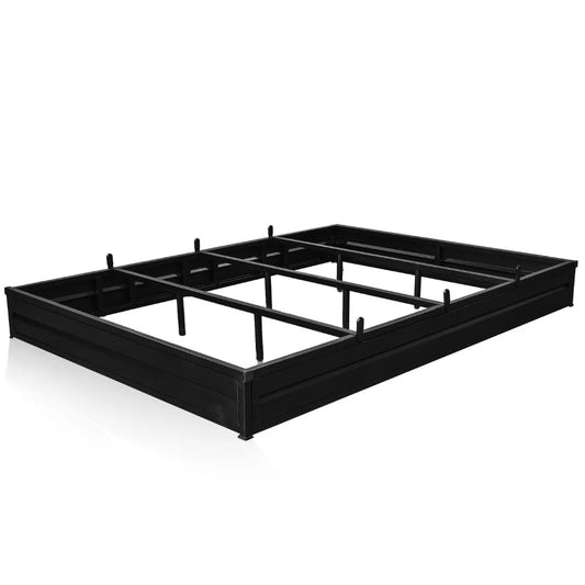 SLEEPNEST Bed Frame Metal Platform Base Foundation Sz King 7600245