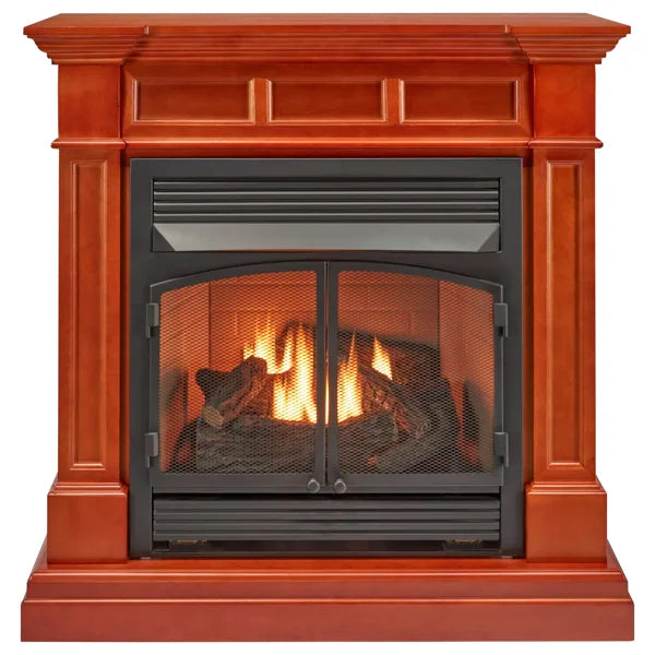 FACTORY BUYS DIRECT Fireplace Mantel 400 Series Apple Spice Finish CM400-2-AS