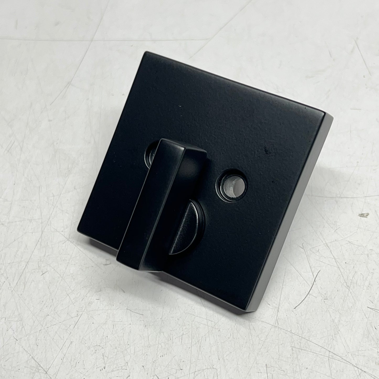 KWIKSET Halifax Deadbolt Designer Style Interior Pack  Matte Black 99710-022