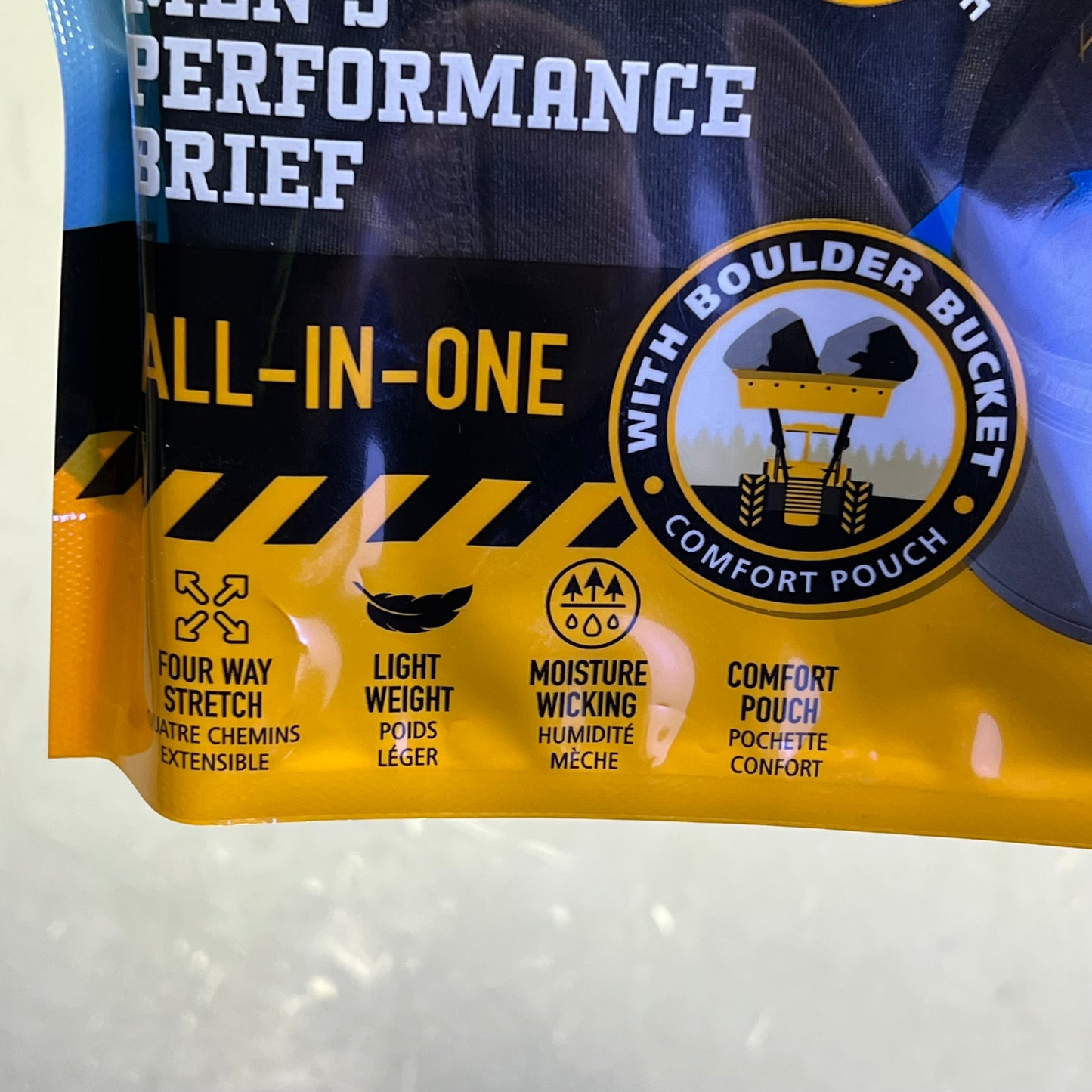 NOBLE OUTFITTERS (SET OF 2) The Best Dang Performance Brief Men's Sz L Olive