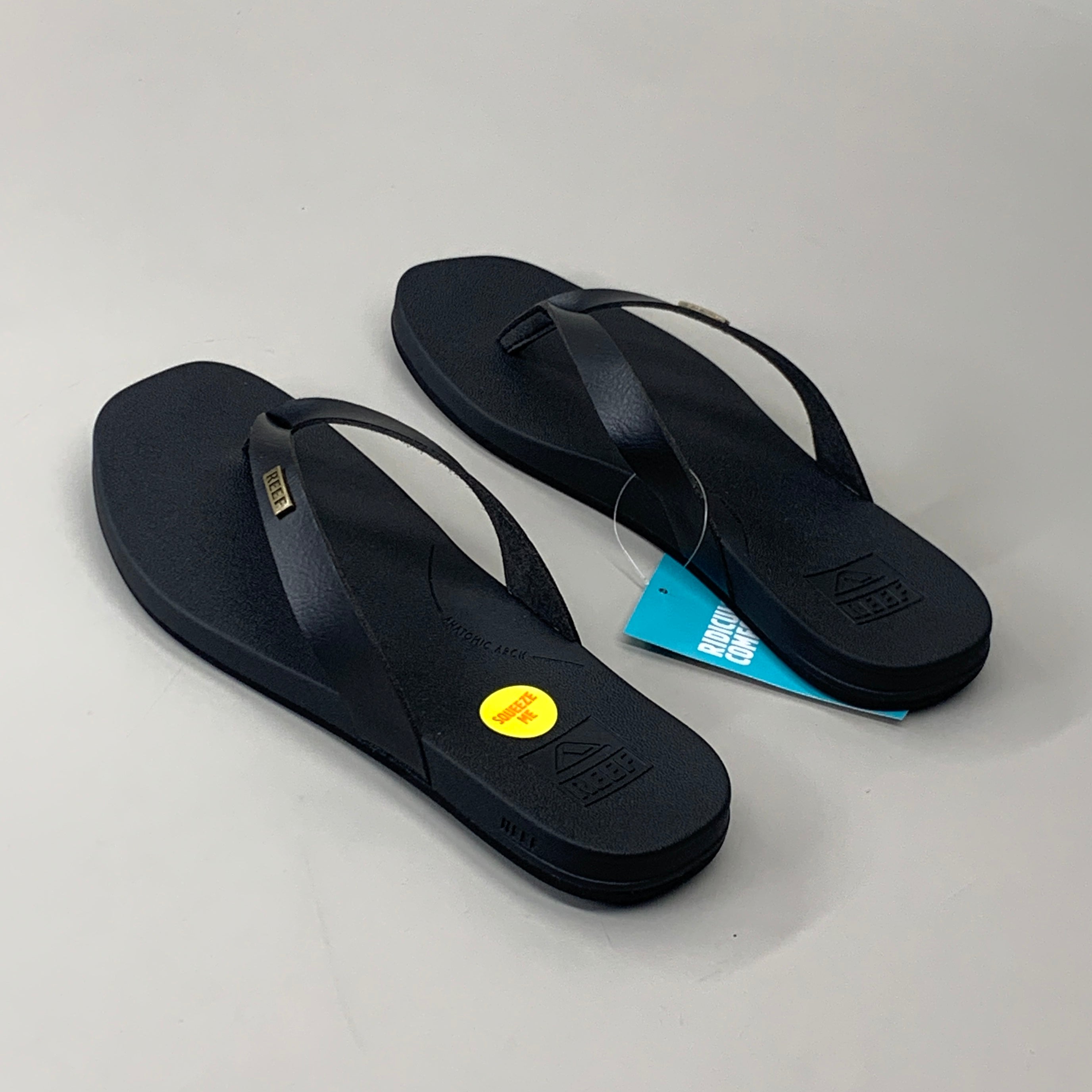 REEF Cushion Lune Flip Flop Women's Sz 9 Black CJ2547-050-M – PayWut